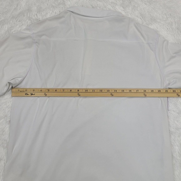 St. Andrews of Scotland Polo Golf Shirt Men's Large Purple White‎ Short Sleeve - Picture 10 of 12